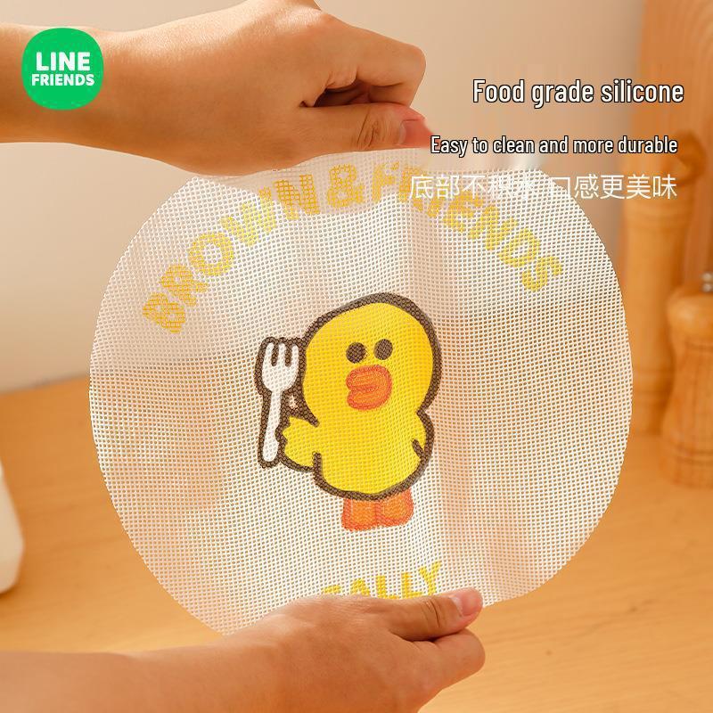 Cute Cartoon Steamer: Non-Stick, Food-Grade Silicone Bun and Baking Mat