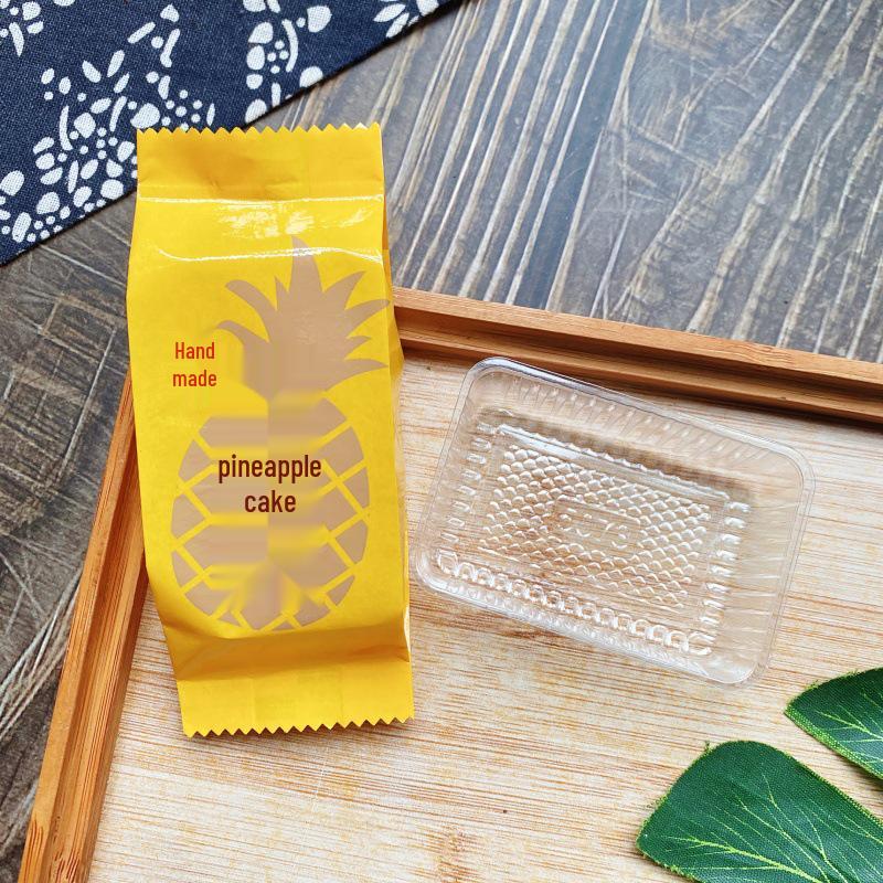 Handmade Pineapple Cake Packaging: 30g or 50g Paper Bag, Cotton Finish