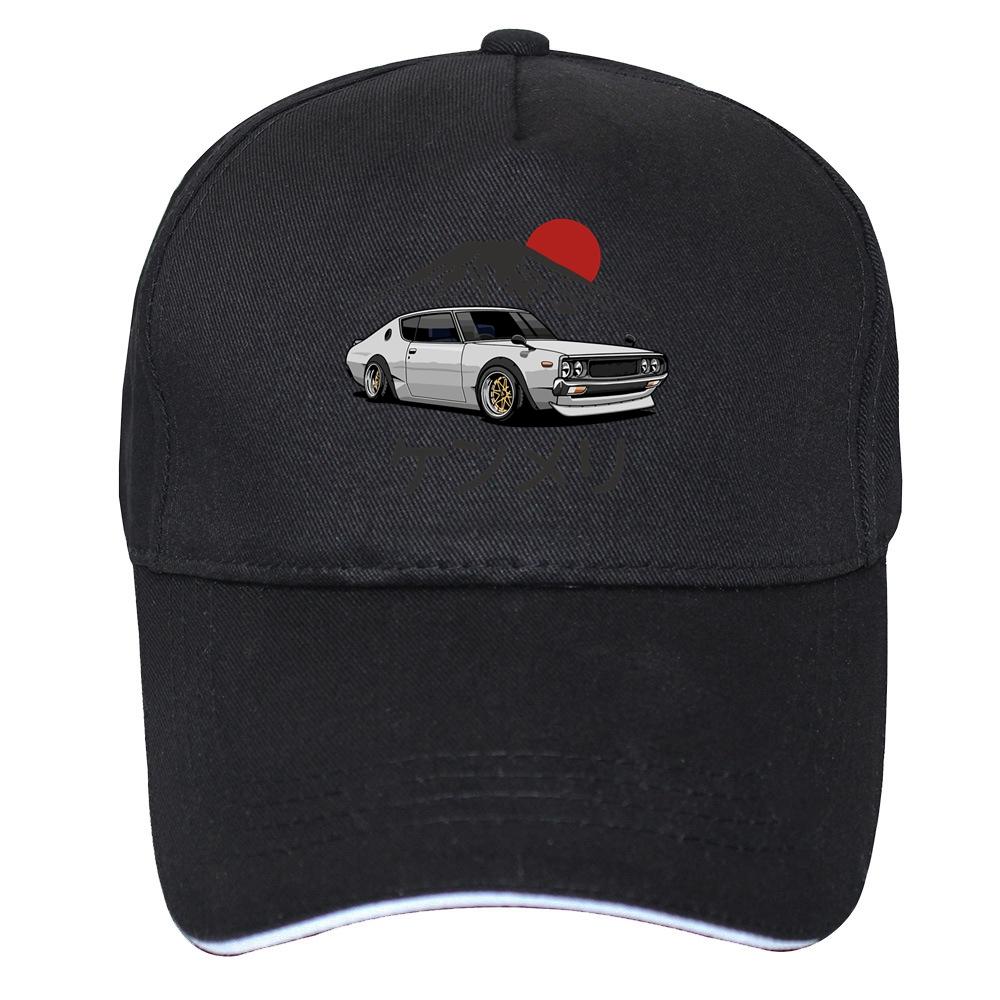 2023 Cars Graphic Unisex's Hat Car GTR TShirt Skyline Japanese Car Stylish Brand Women Unisex Cap Baseball Unisex's Hip Hop Cap Hats