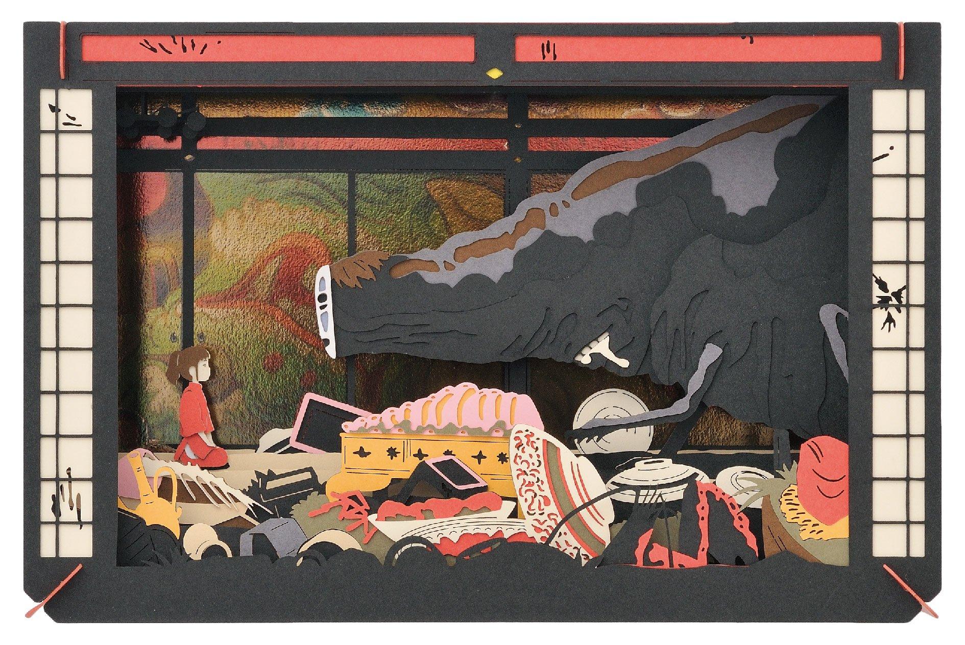 Ensky Paper Theater Spirited Away After the Feast PT-L04X /
