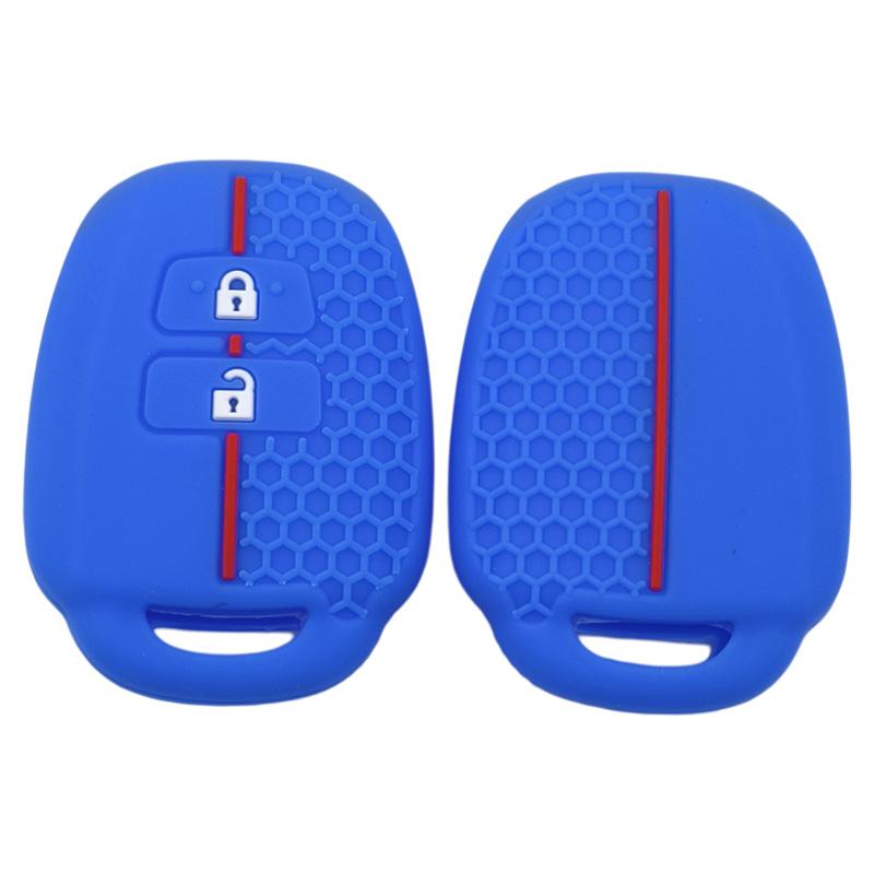 Soft Silicone Case for Toyota Camry/Corolla/Vios 2-Button Remote
