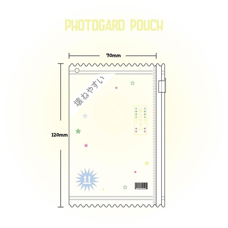 Niedliche transparente Süßigkeitentüte 3 Zoll Kpop Kartenhüllenhalter Pocard Halter Kartenfolien Spielkarten Schutz