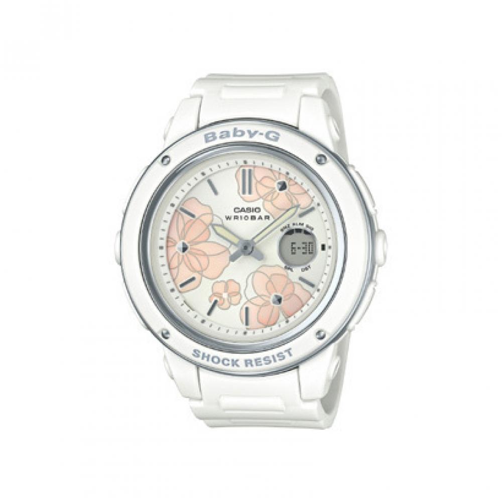 

Casio Baby G bGa 150fl 7ajf [Элегантные цветы, цветочные циферблаты, белые]
