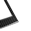 For Ford Fiesta 2009-2013 Carbon Fiber Gear Shift Panel Door Handle Bowl Steering Wheel Multimedia Knob Trim Sticker