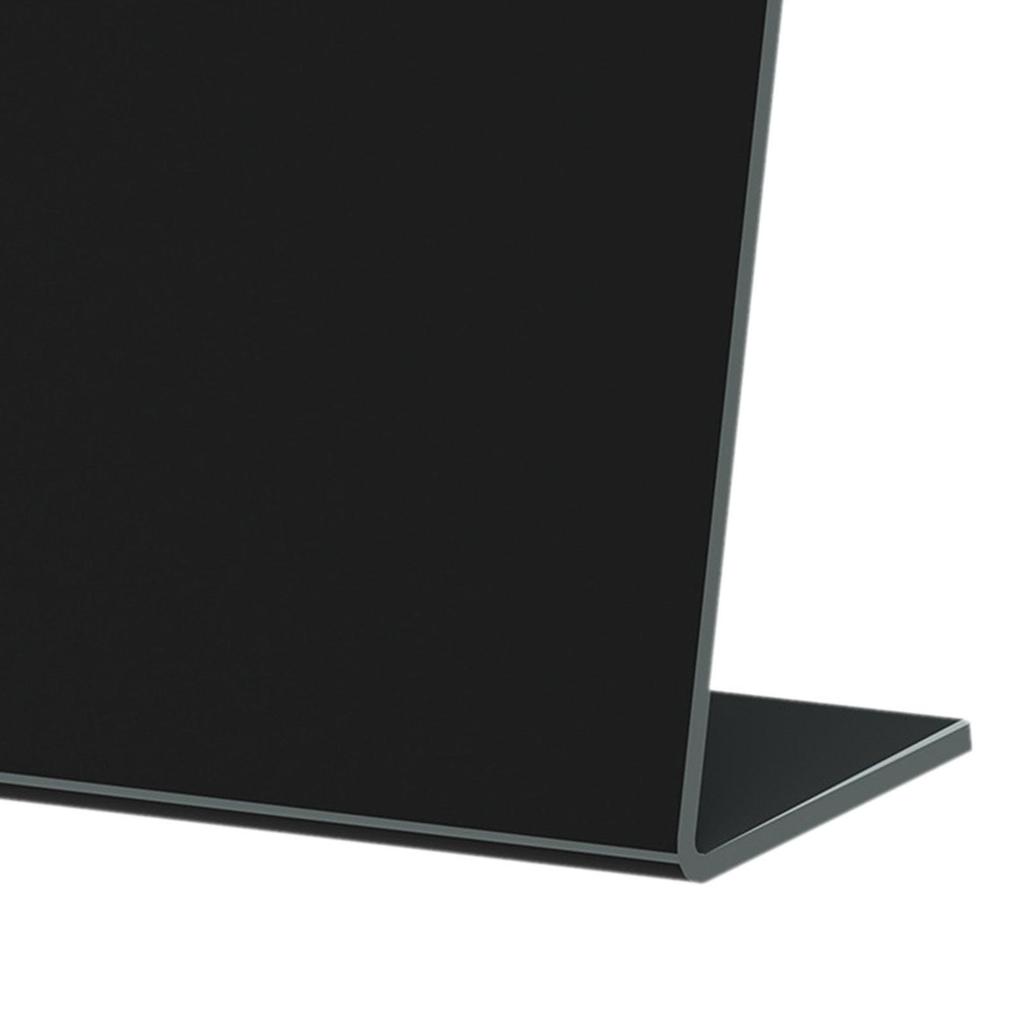 20x Acrylic Mini Chalkboard Signs Reusable for Food Small Chalkboards L Shaped for Buffet Weddings Retail Label Bakery Birthday
