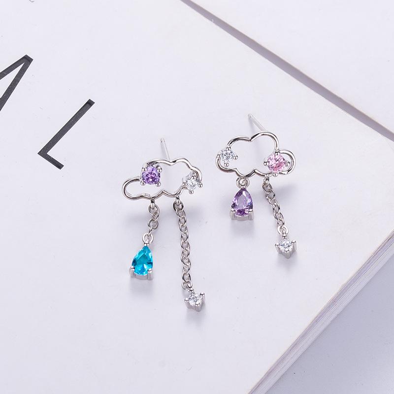 Lindon Women Copper Alloy Zircon Earrings Drop Earrings For Women Wedding Party Gifts