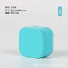 Square Tin Container Metal Storage Box with Lid Compact Design Durable Material Multi-Purpose Use for Household and Office Organization