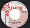 7inch Record ALTON ELLIS  Love Is The Answer NONE Total Sounds Jamaica Reggae Ska  Dub Used