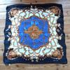 Used JULIET RCAMIER Silk Large Scarf