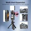 For Insta360 X5 Metal Rabbit Cage Protection Frame Panoramic Sports Camera Expansion Frame Accessories