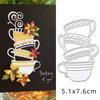 Flower Petal Metal Cutting Dies Stencils Die Cut for DIY Scrapbooking Album Paper Card Embossing