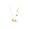 Out of This World Rainbow Dream Girl Unicorn Imitation Crystal Necklace Women's 5468314