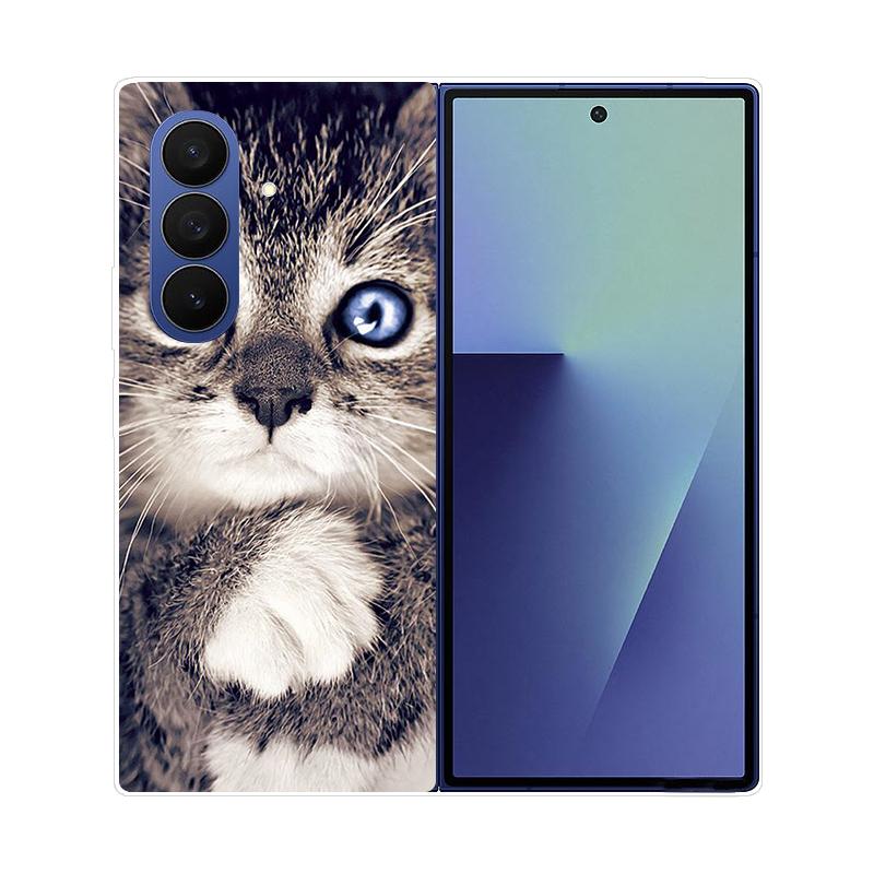 For Samsung Galaxy Z Fold 7 Fold7 Case Luxury Folding Shockproof Protection Funda for Samsung Galaxy Z Fold 7 PC Hard Back Cover