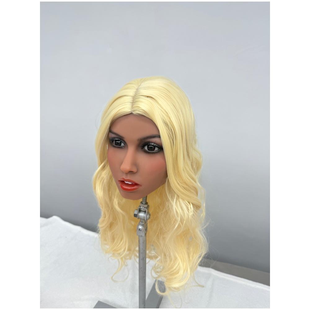 Exquisite Sex Doll Single Head Realistic Insertable Oral Love Doll Head Built In Skeleton Real Oral Sex Doll Head