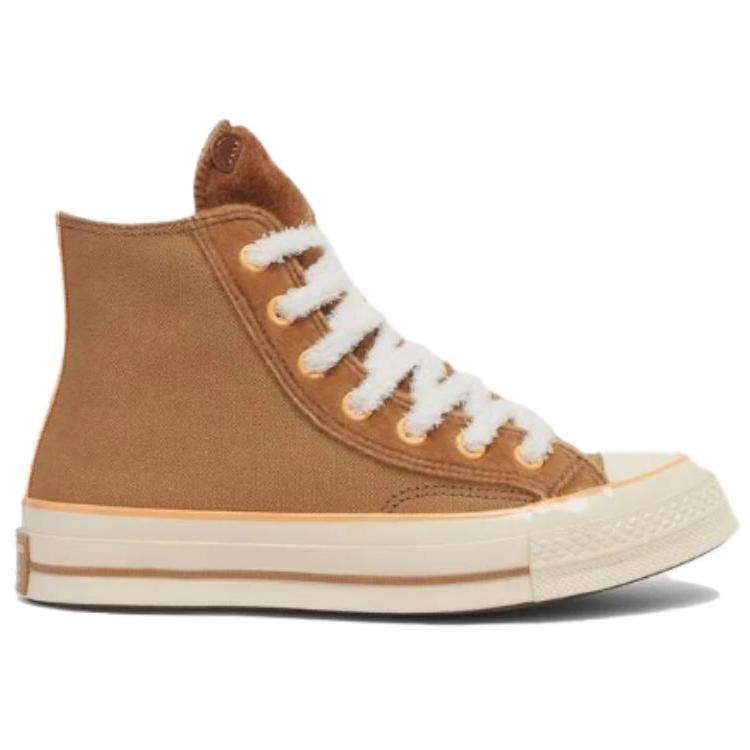 Converse Chuck 70 1970s Soft and Comfortable Durable High-top Sneakers for Both Men and Women In Brown
