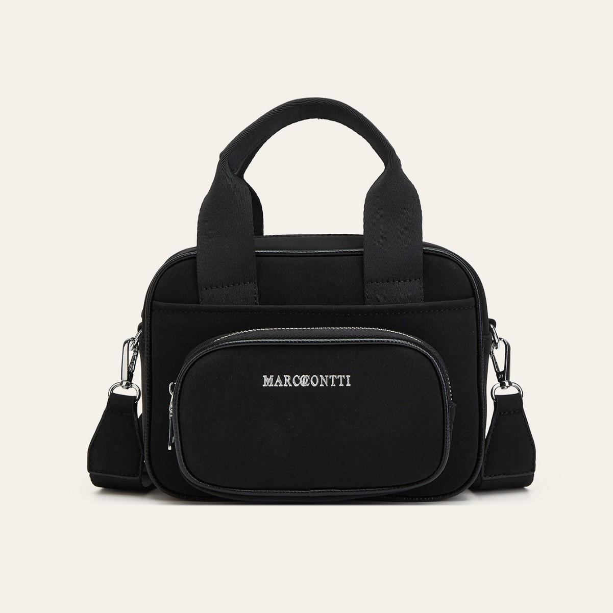 Retro bowling pillow bag new fashion versatile portable women s bag single shoulder crossbody чёрный