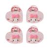 Sanrio Mini Hair Clips Set of 4 My Melody ABS Resin Ages 3 and Up 159077