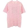 XLARGE Overall handle Short sleeve T-shirt L pink Men's Used
