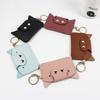 Trendy Cartoon Card Holder & Coin Purse with Keychain