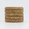 Aesthetic Leopard Print Scrunchies Elastic Hair Rope Set of 5 French Hair Elastic Absorbent Hair Tie for After Bath Use