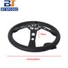 MO 60th anniversary genuine leather steering wheel 14 inch concave racing universal cone steering wheel