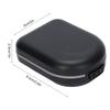 Hearing Aid Storage Box Behind‑the‑Ear Hearing Aid Case Waterproof Portable Drop Resistance Hearing Aid Storage Box Black