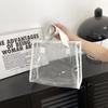 Going Out Large-capacity Transparent Bag Women's New Trendy and Versatile Fashion Shoulder Bag Tote Bag Jelly Bag
