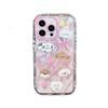 Pink little animal is suitable for Apple 16/15/14 Huawei Honor Xiaomi mobile phone case 13promax all-inclusive.
