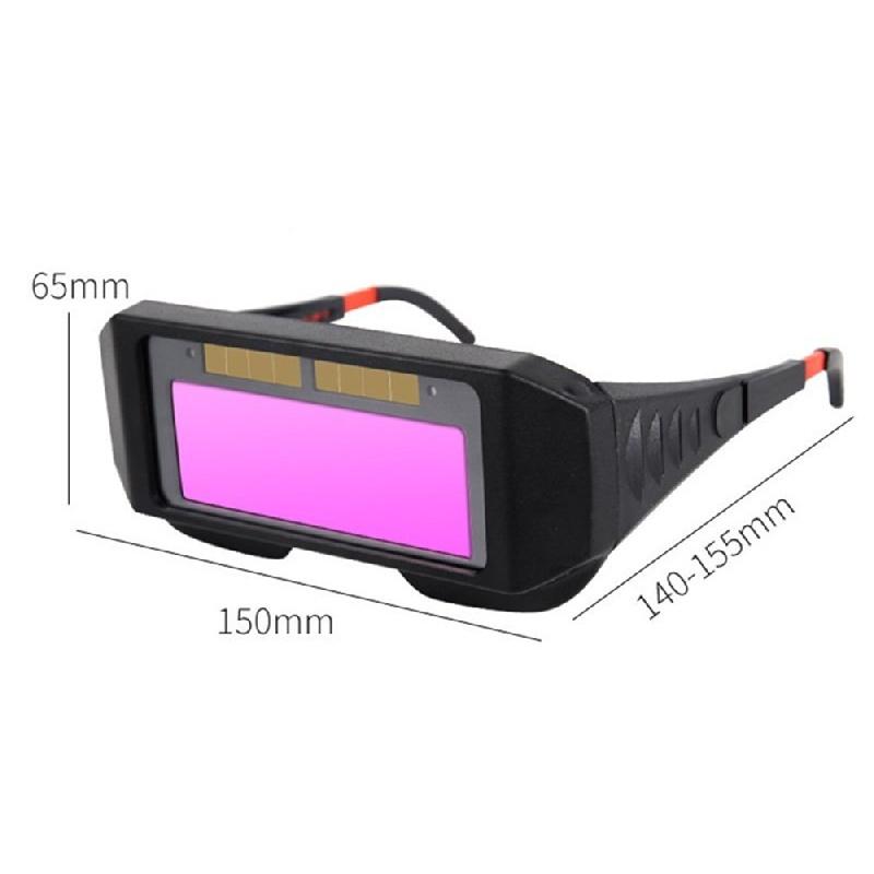 New Solar Auto Darkening Welding Glasses Welder Mask Eyes Goggle For Brazing Welding