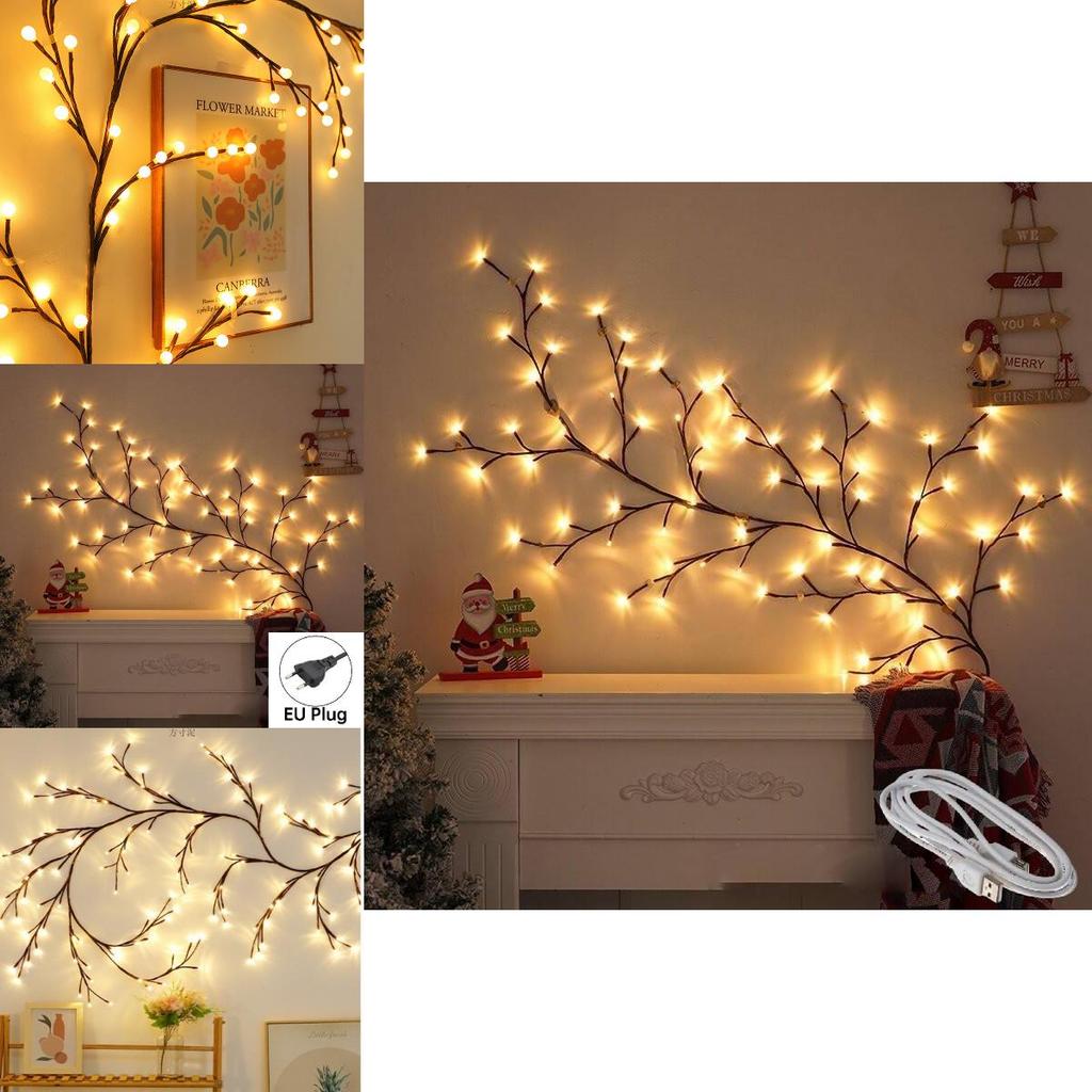Led Tree Light For Indoor Bedroom And Living Room Decor With Dimmable Feature