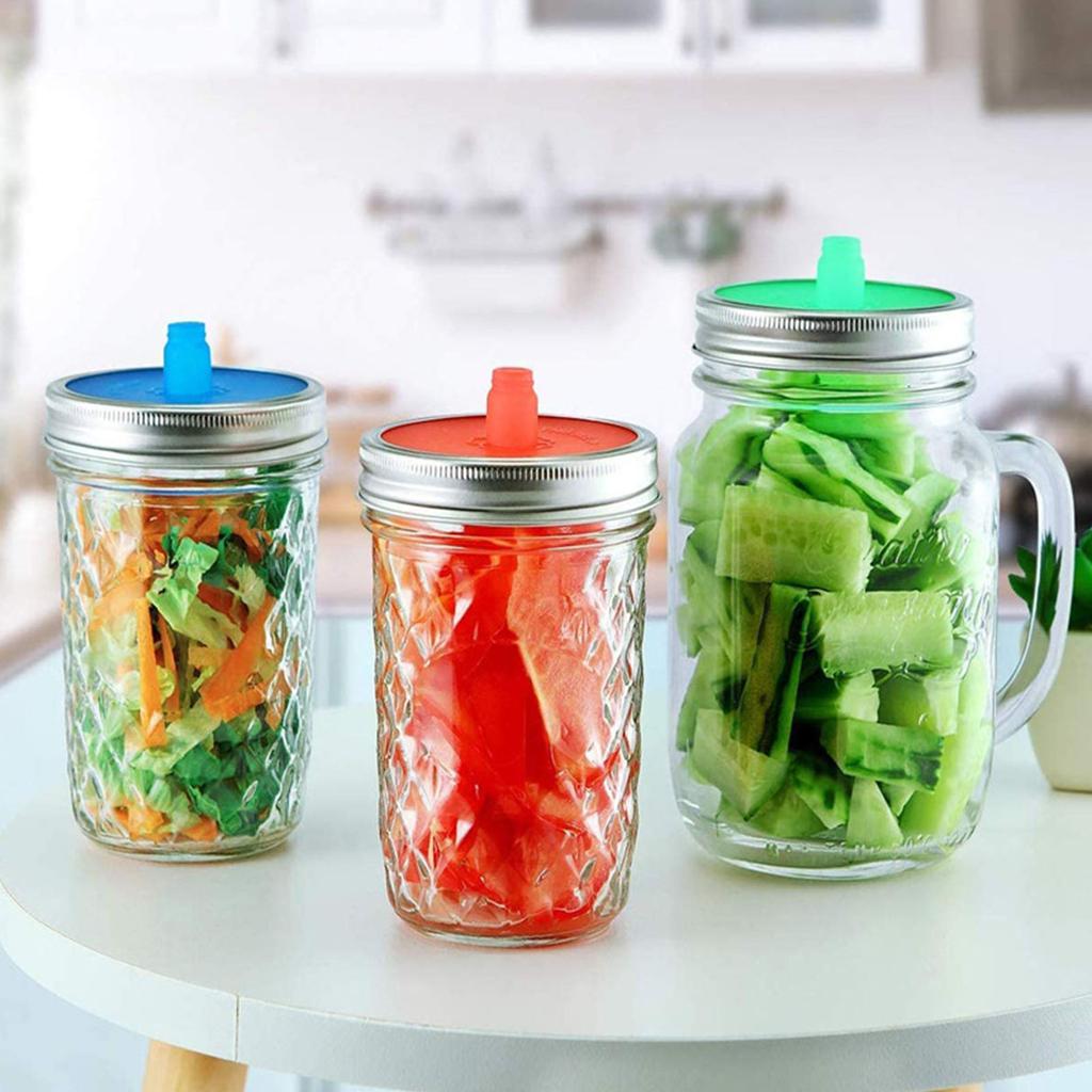 5pcs/set Fermenting Lids 86mm For Kimchi Pickles Brand New