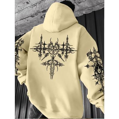 New Street Hip-hop Punk Style Cool Men's Hooded Sweatshirt Men's Hooded Sweatshirt