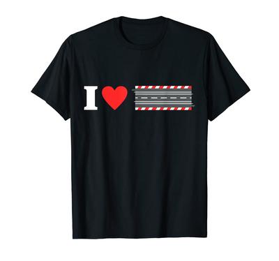 Slot Cars Slotracing Denki Jidosha No Resutorakku T-shirt