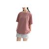 Reebok Casual Simple Comfortable Versatile Loose Round Neck Short Sleeve T-Shirt Unisex Tops Light-Pink 24SRM433UGF2