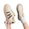 Retro velvet warm moral training shoes women's winter new thick-soled versatile casual sports board shoes
