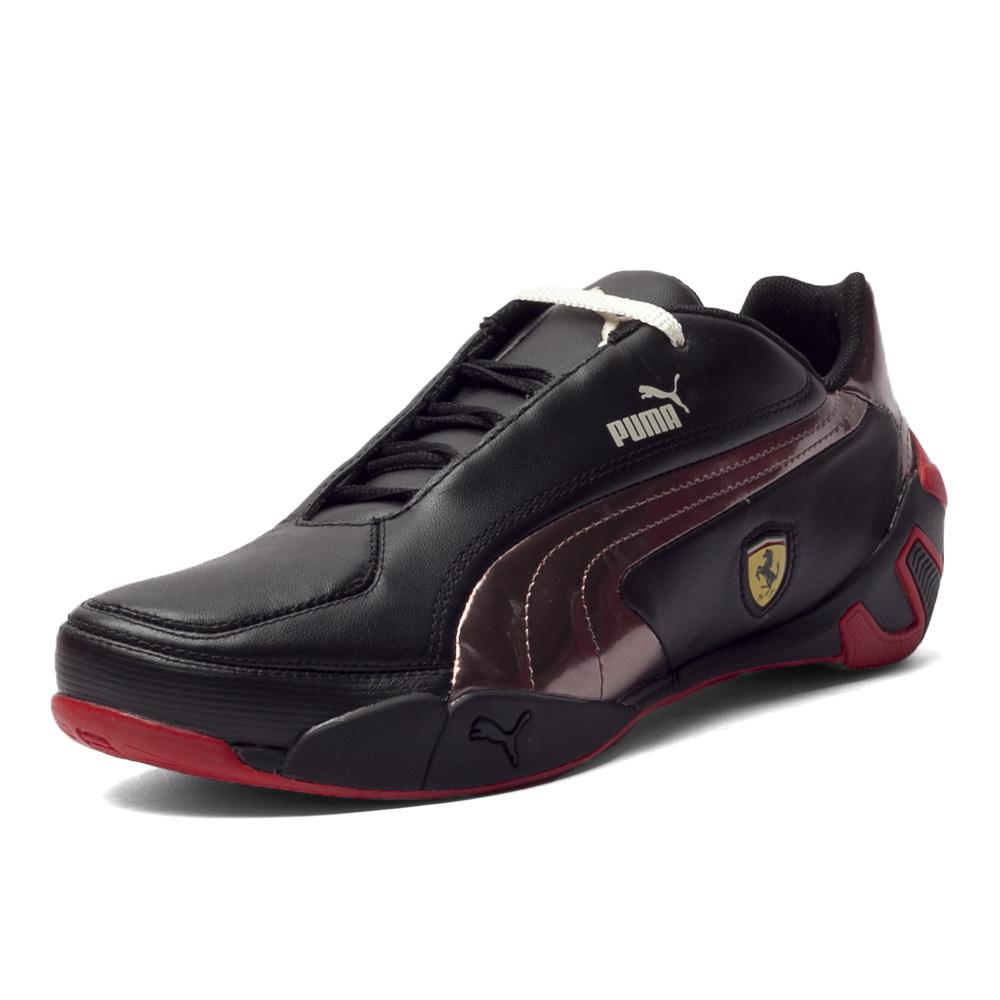 Puma Ferrari Racing Series Tour Cat Sf Celebration Nm Comfortable Low-Top Training Shoes Unisex Sneaker Black Red 305839-02