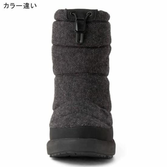 The North Face Nuptse Bootie WP Waterproof VIII Winter Pine Cone Cone Size cm Women's Boots, NFW52272, Brown/Pine Brown, 22.0