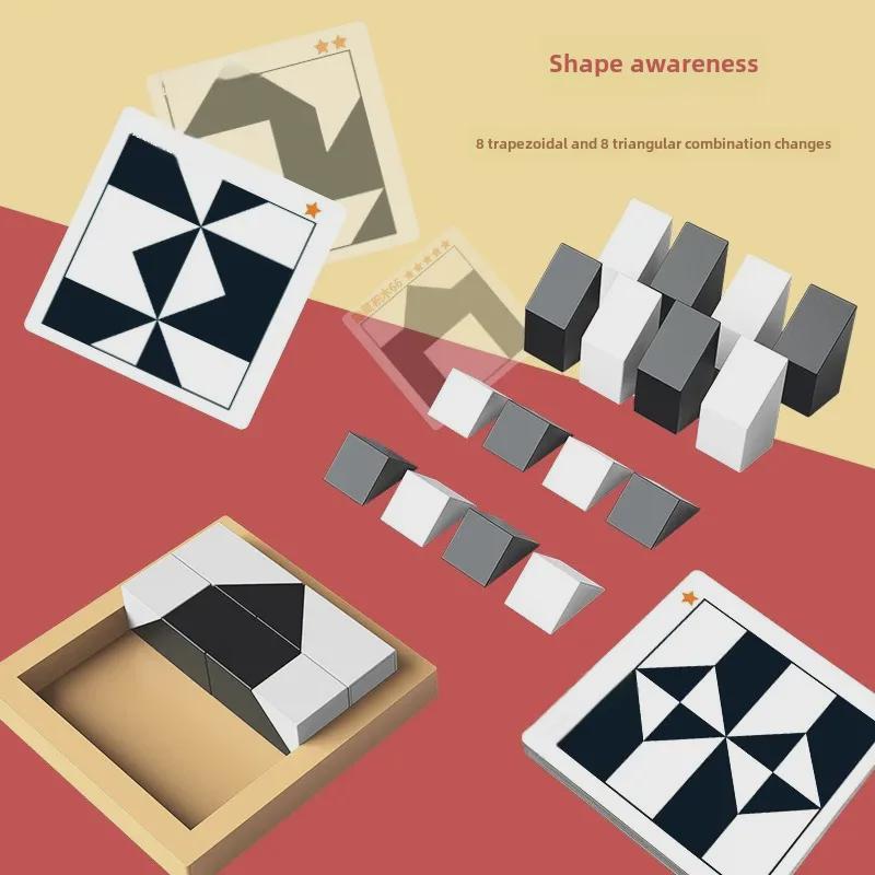 Interactive Educational Puzzle Blocks for Kids: Boost Spatial Thinking & Imagination