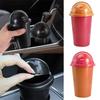 nlvc3 Car Trash Can Side Door Drink Holder Seat Back Hanging Trash Storage Bin For Mitsubishi Ralliart Space Star Cross Eclipse Lancer