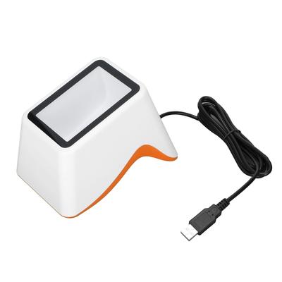 Desktop Barcode Scanner Quick Respond Large Window Stable Efficient Energy Saving QR Code Scanner