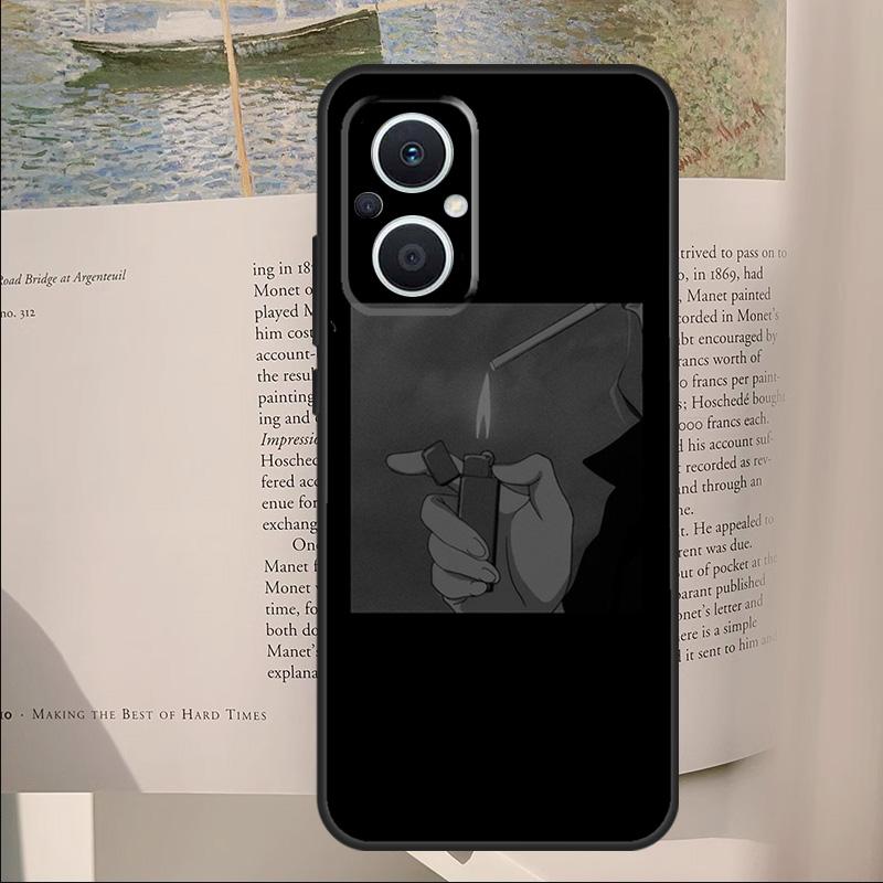 Sad Anime girl Cover For OPPO Reno 10 12 13 14 Pro 11 F 12F 13F 14F 7 8 Lite OPPO Find X9 X6 X5 X8 Pro Case