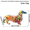Modern Simple Dachshund Dog Ornaments Creative Home Wine Cabinet Decoration Office Desktop Jewelry Crafts