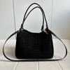 Cross-border First-layer Matte Cowhide Woven Parachute Bag Autumn and Winter Portable Bucket Bag Versatile Shoulder Messenger Women's Bag