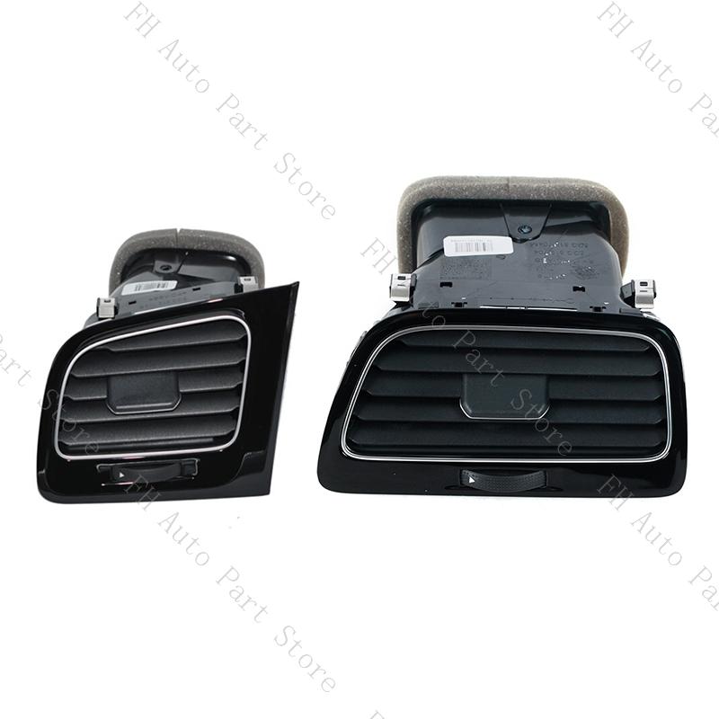 Car Front Dashboard Central A/C Air Conditioning Outlet Air Conditioner Vents Frame For VW Golf 7 7.5 MK7 MK7.5 2013-2019