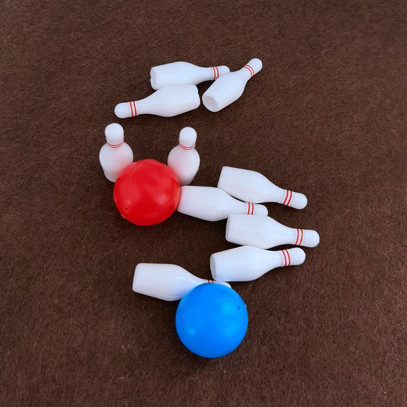 Miniature Dollhouse Bowling Accessories - Scene Model Props