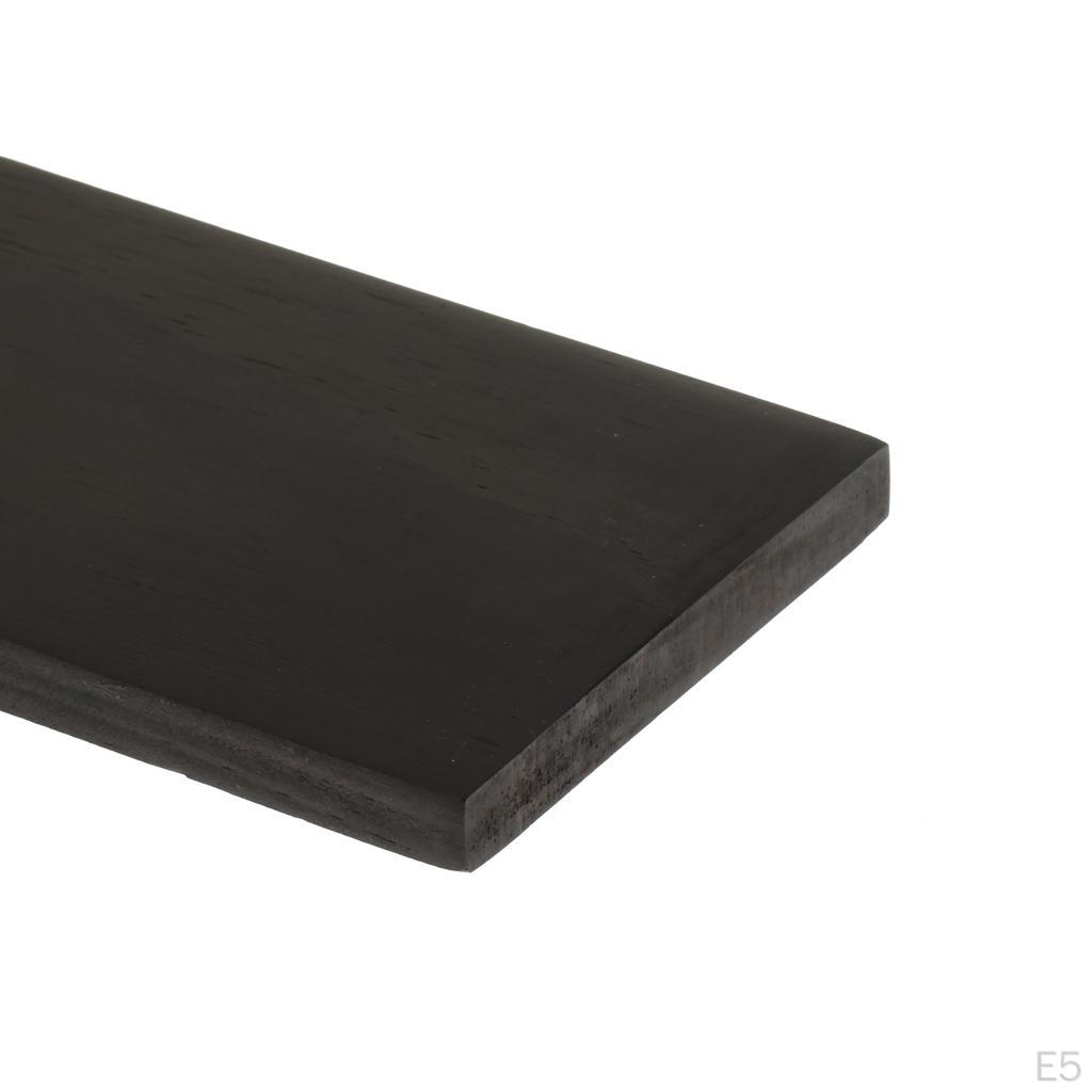 Blackwood Acoustic Folk Guitar Fingerboard Head Veneer Luthier Material Parts