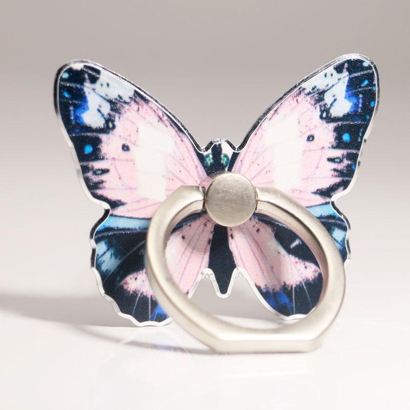 Butterfly Cartoon Ring Buckle Phone Stand - Cute & Creative for Women