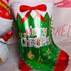 Snowman ChristmasTree Santa Claus Air Balloons Cartoon Balloons Christmas Decorations Aluminum Foil