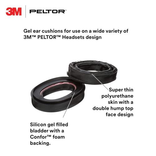 3m peltor camelback gel sealing ring hy80, black by 3m