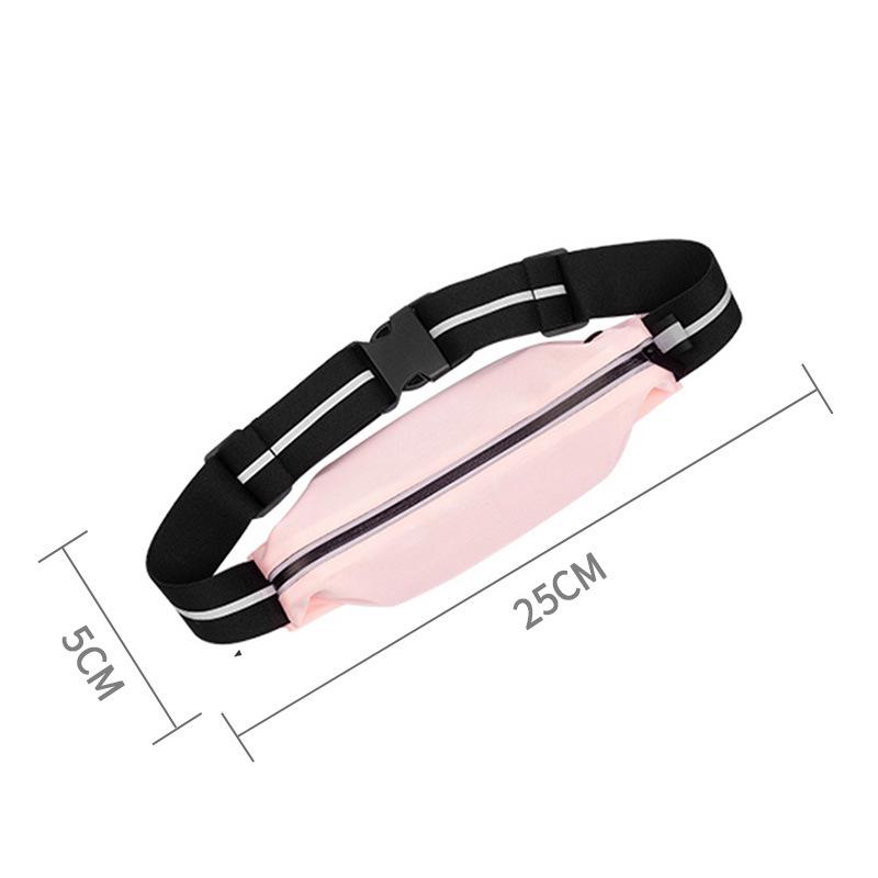 High-End Waterproof Lightweight Running Waist Bag - Elastic, Invisible Design for Fitness and Phone Storage